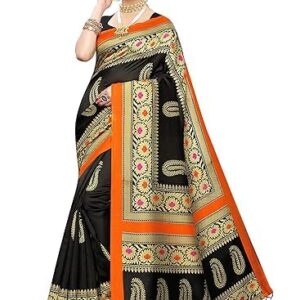 Zoya Silk Printed Saree with Blouse Piece