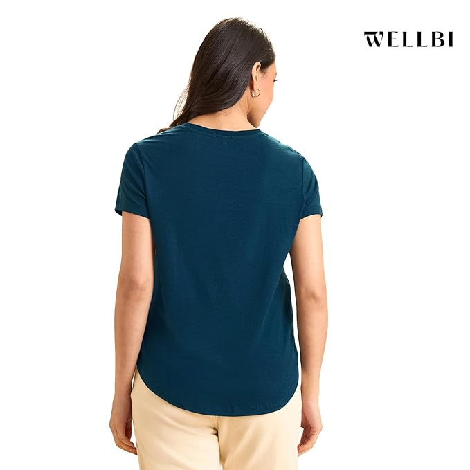 Wellbi Bamboo Women’s Tshirt – Ultra-Soft, Breathable & Sustainable - Image 3