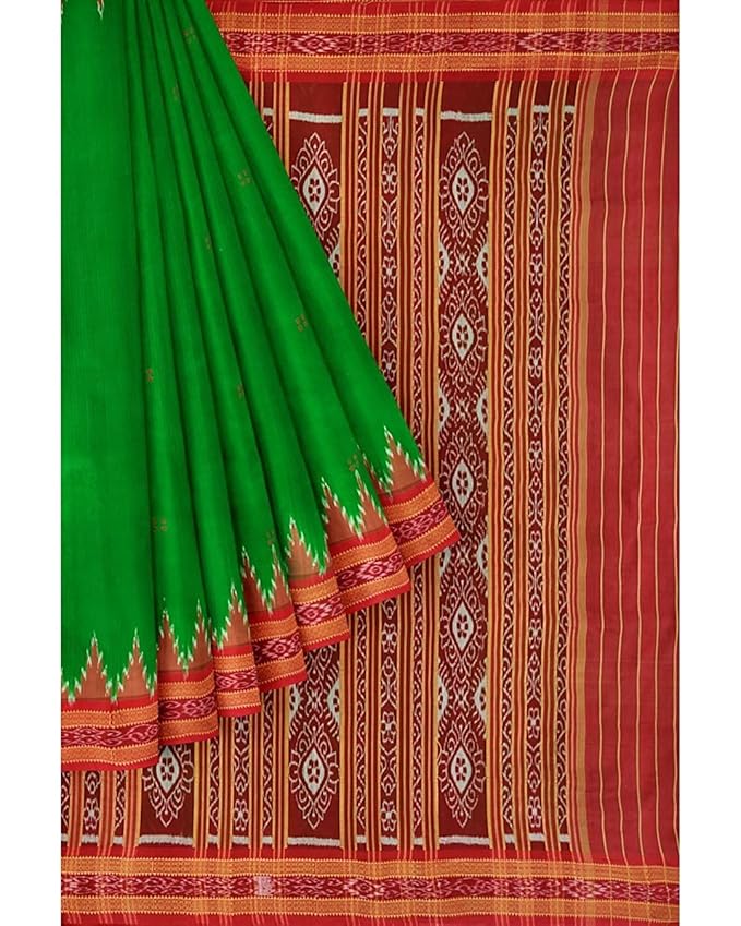 Women's Traditional Border Natural Pure Saree for Women - Image 3